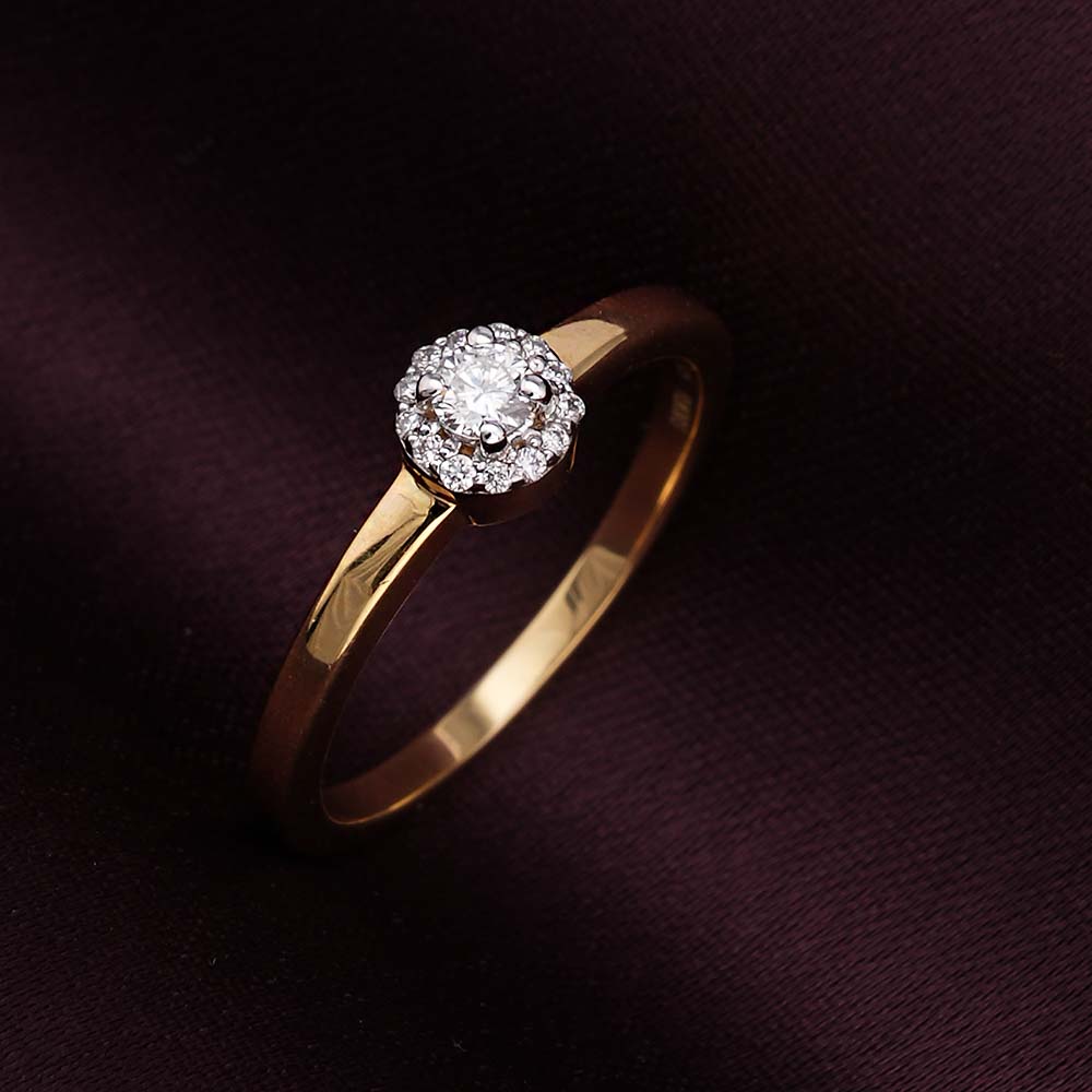 Queen Solitaire Lab Grown Diamond + Gold Vermeil Ring