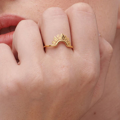 Rising Sun Ring