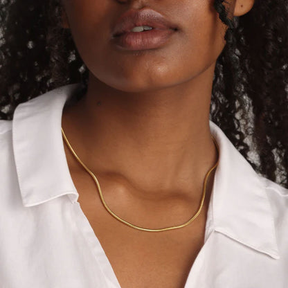 Glossy Chain Necklace