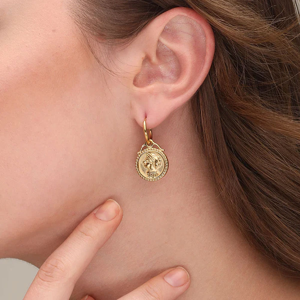 Penny Elizabeth Hoop Earrings