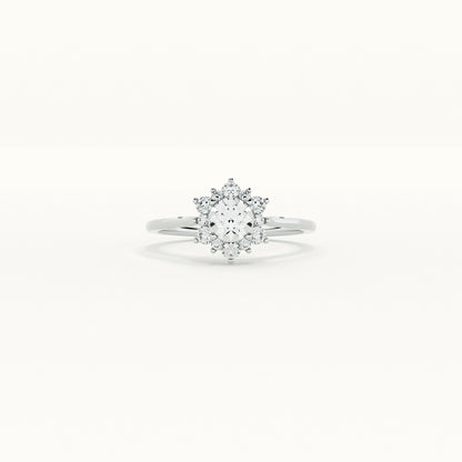 Blooming 925 Silver Romance Ring