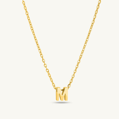 Small Letter Necklace