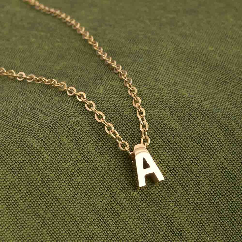 Small Letter Necklace