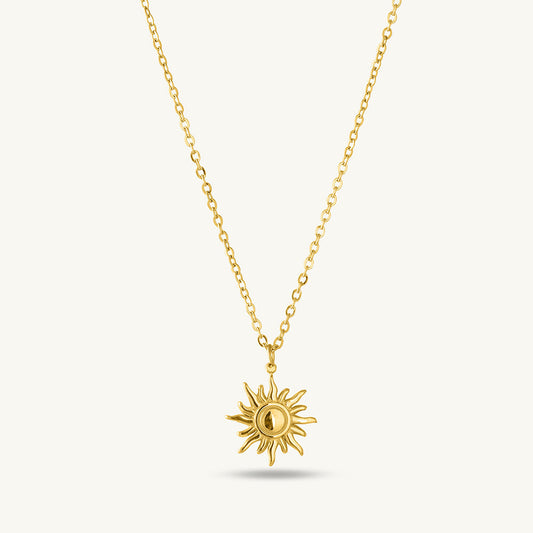 Glowing Sun Necklace