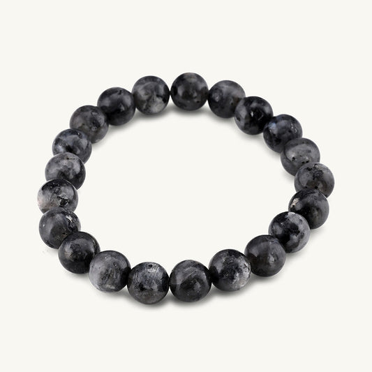 Black Labradorite Bead Beacelet