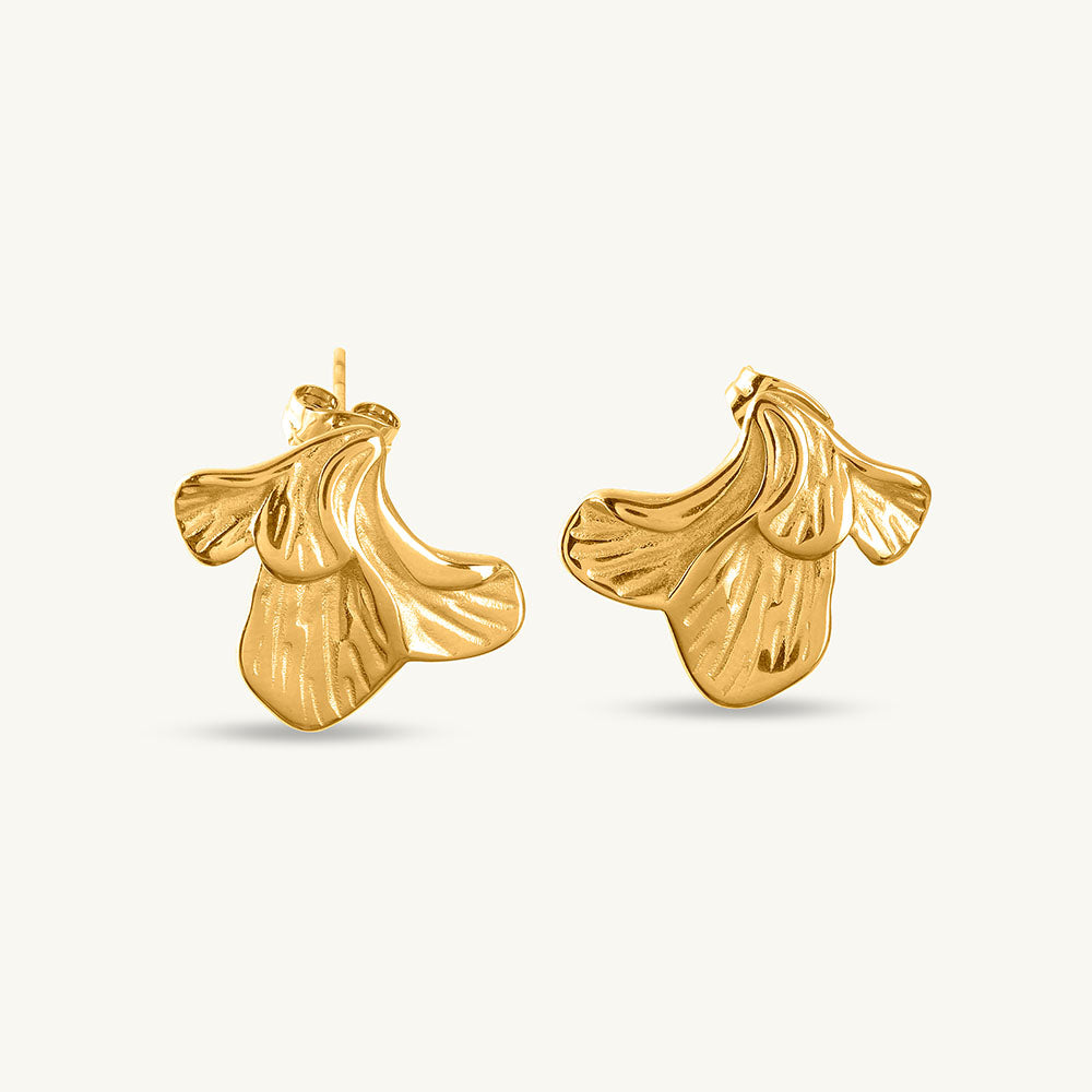 Molten Leaves Earrings