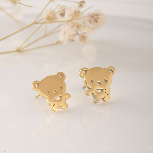 Pookie Bear Studs