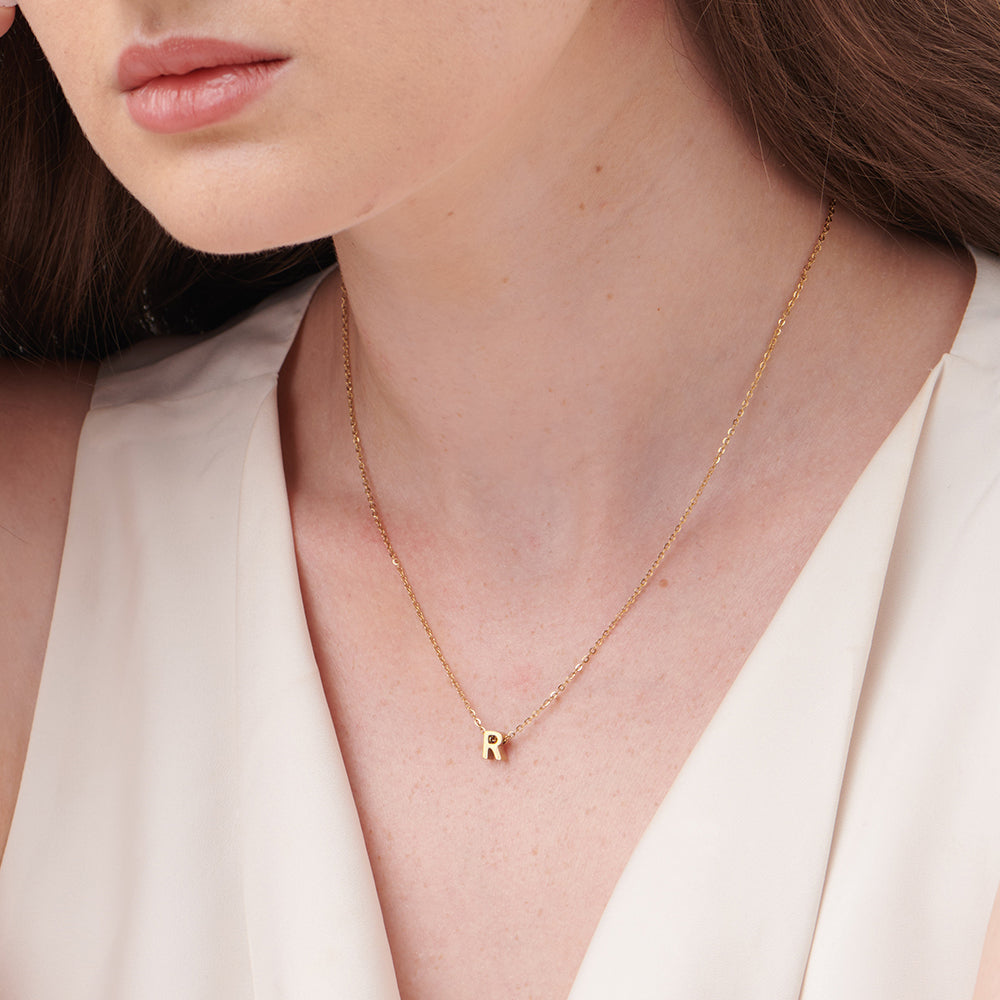 Small Letter Necklace